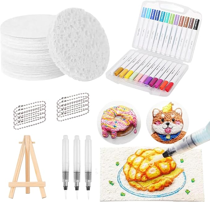 Magic 3D Foam Texture Painting Kit 🎨✨-😃 Great Summer Activity Idea!