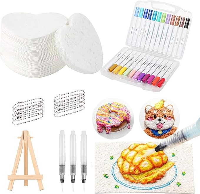 Magic 3D Foam Texture Painting Kit 🎨✨-😃 Great Summer Activity Idea!