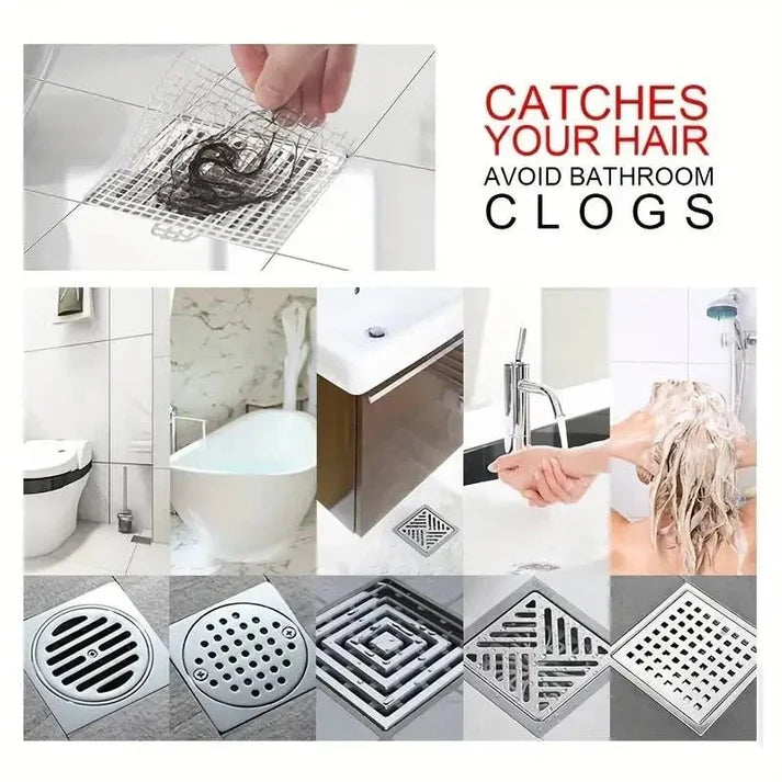 Cuttable Shower Hair Catcher