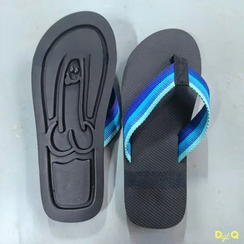 Hidden Penis Slippers