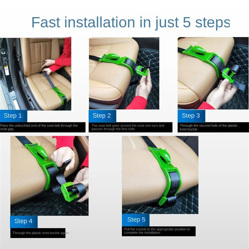 Pregnancy safety seat belt