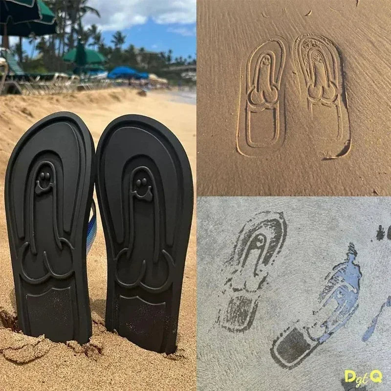 Hidden Penis Slippers