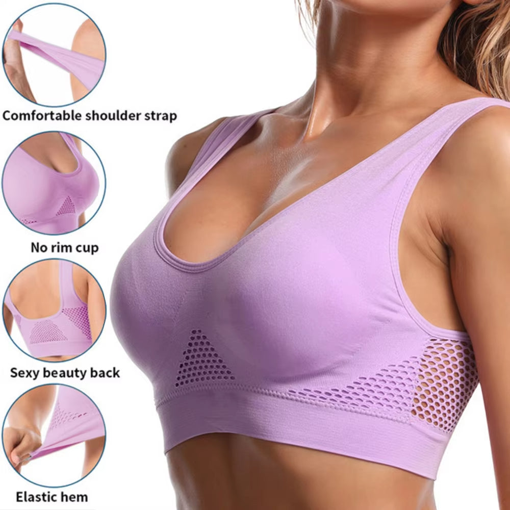 Breathable Anti-Sagging Breasts Bra
