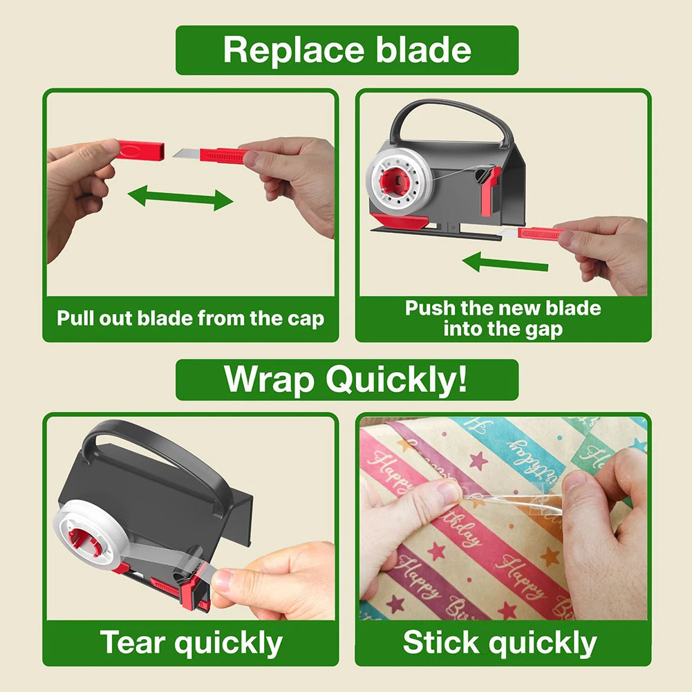 Christmas wrap cutter