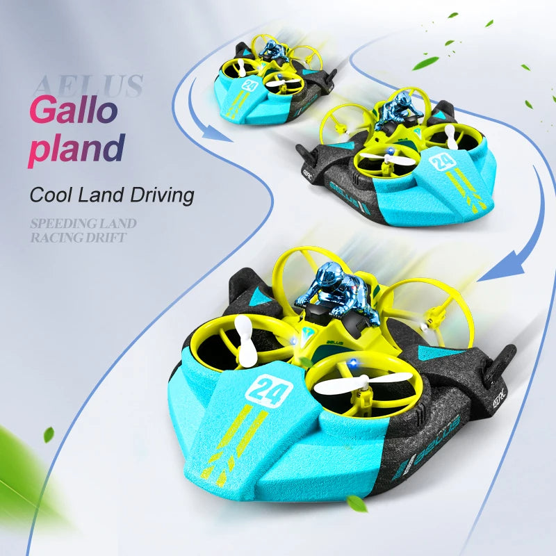 TriRider 3 in 1 Drone, Car and Boat