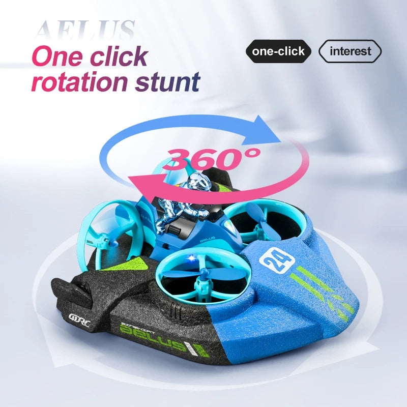 TriRider 3 in 1 Drone, Car and Boat