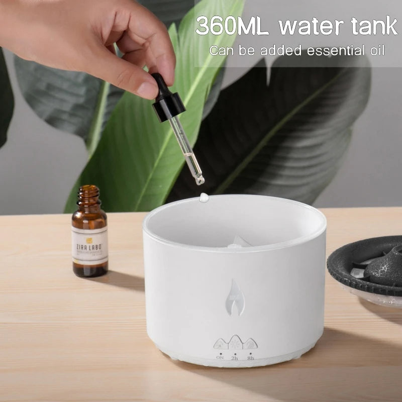 Volcano Fire Flame Air Humidifier