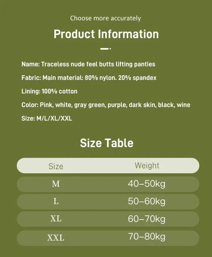 Women's High Waist Shapewear Panties