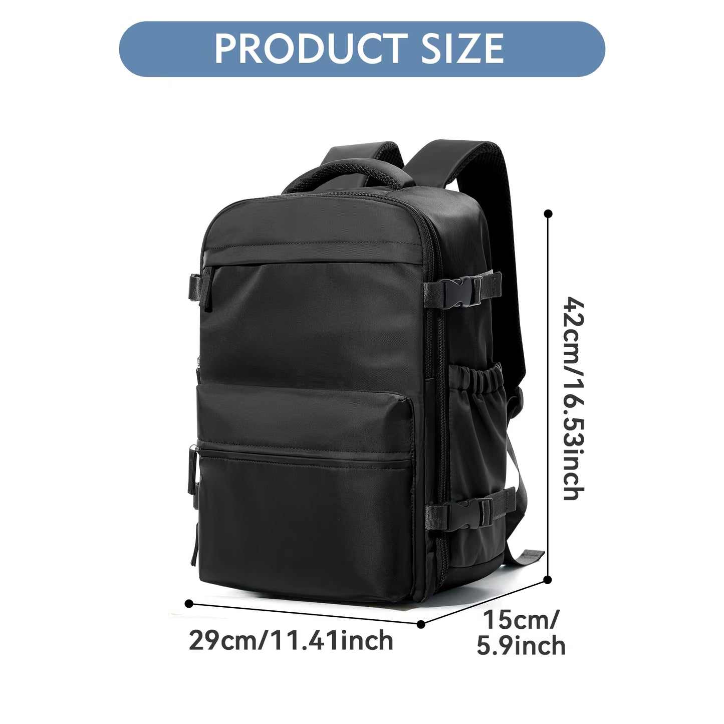 Vacuum compressed Backpack-vacuum pump included