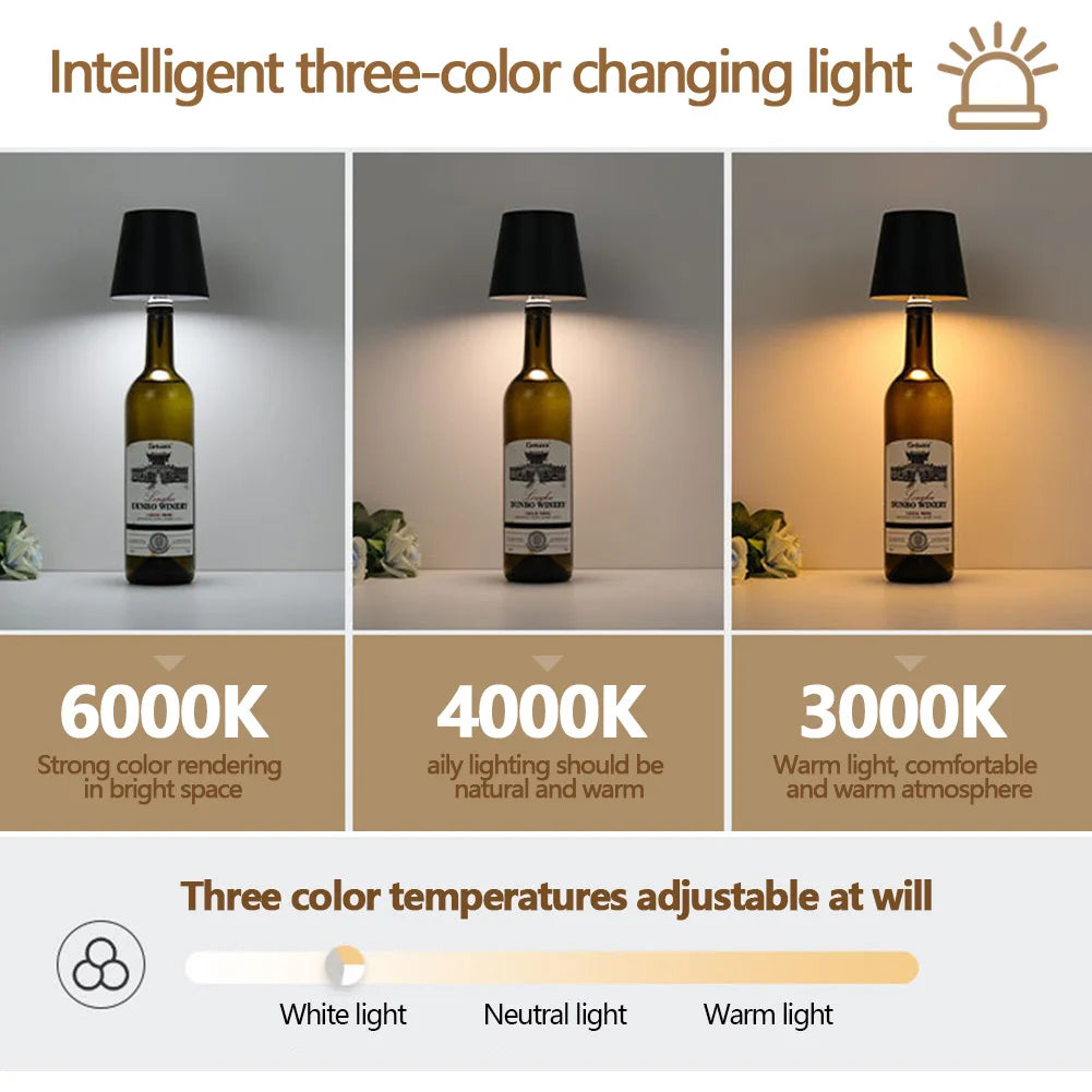 AURA LED Bottle Lamp
