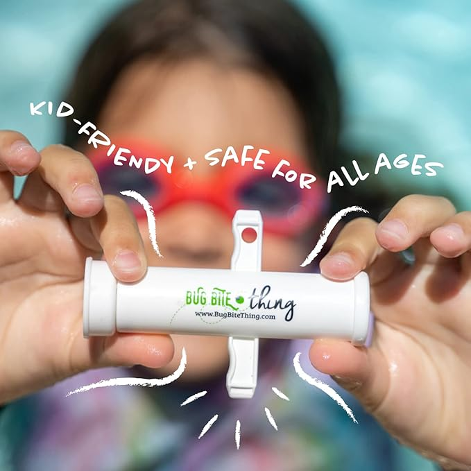 BUG BITE Suction Tool - Bug Bites and Bee/Wasp Stings, Natural Insect Bite Relief, Chemical Free