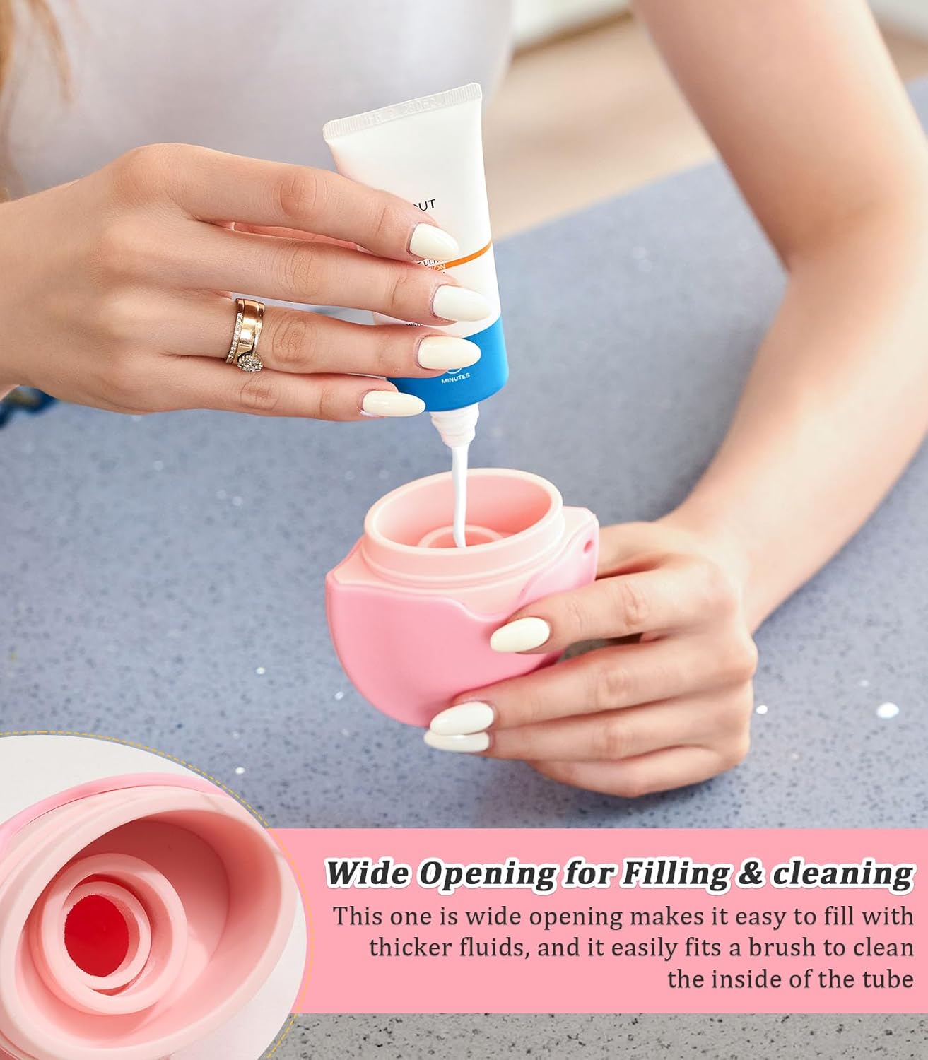 Sunscreen Applicator - Portable- Roll on Sponge Applicator