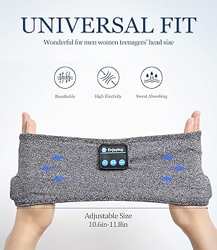Sleeping band with wireless ear phones