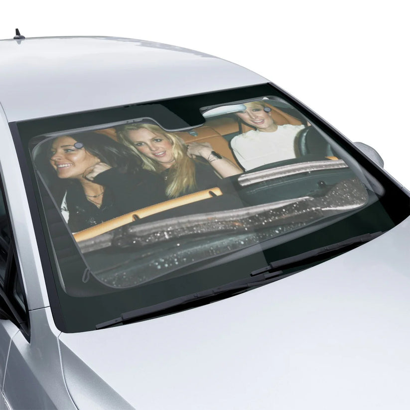 ICONIC BFFs Paris Lindsay Britney 2007 Car Sun Shade