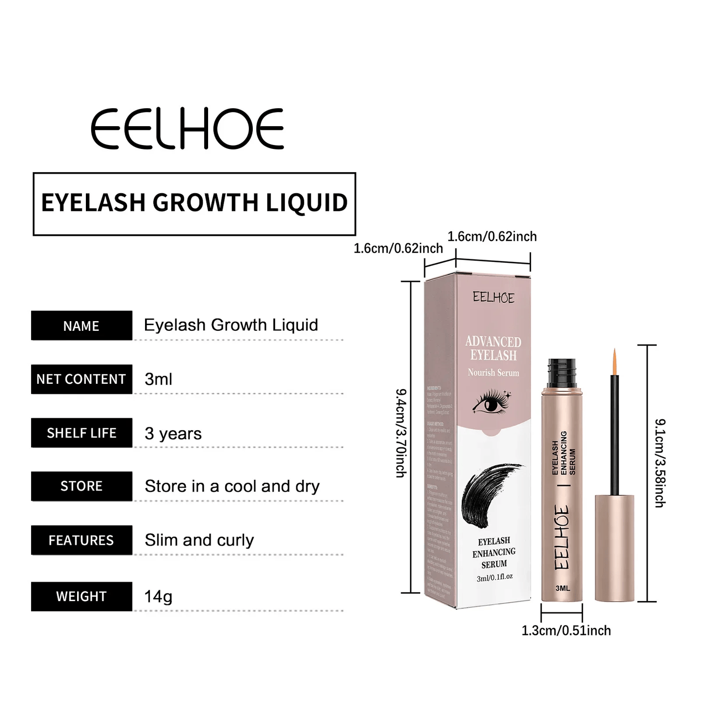 Eyelash Growth Serum
