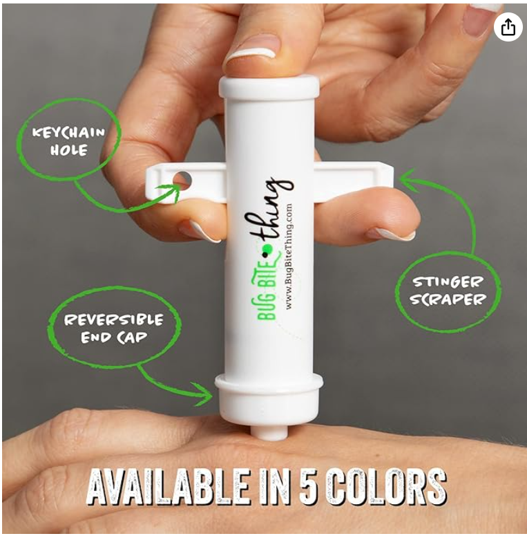 BUG BITE Suction Tool - Bug Bites and Bee/Wasp Stings, Natural Insect Bite Relief, Chemical Free