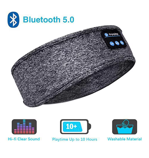 Sleeping band with wireless ear phones