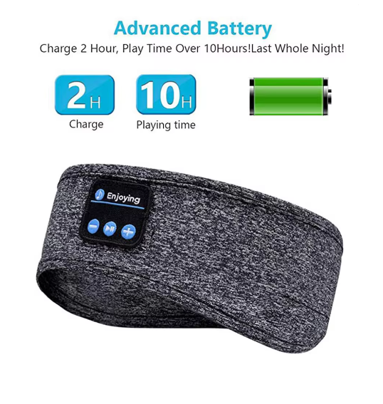 Sleeping band with wireless ear phones