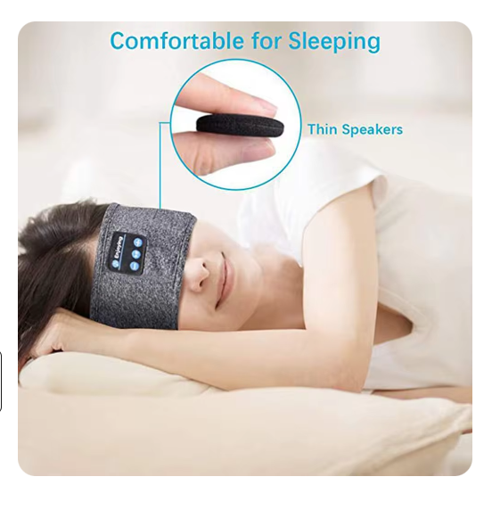 Sleeping band with wireless ear phones