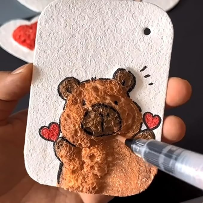 Magic 3D Foam Texture Painting Kit 🎨✨-😃 Great Summer Activity Idea!