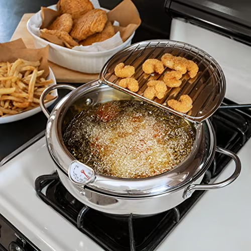 Stainless Steel Frying Pot