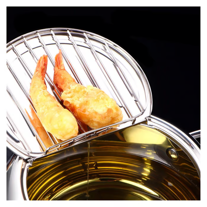 Stainless Steel Frying Pot