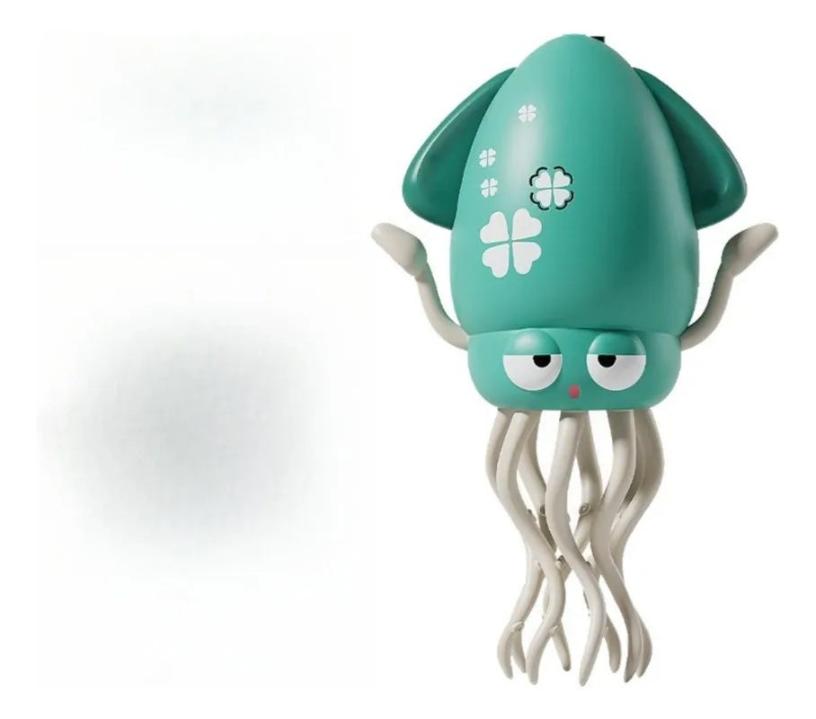Dancing octopus with anti obstacle sensor