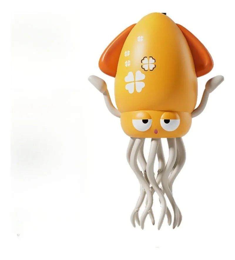 Dancing octopus with anti obstacle sensor