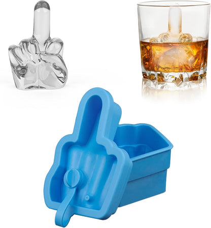 Middle Finger Ice Cube Mold – Funny Whiskey Gag Gift