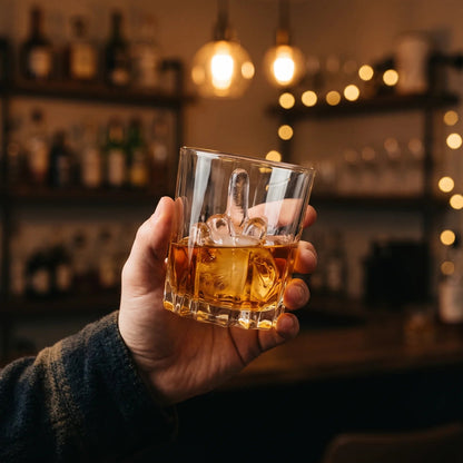 Middle Finger Ice Cube Mold – Funny Whiskey Gag Gift