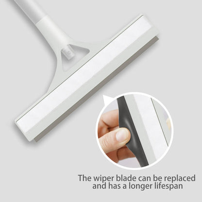 3 In 1 Glass Cleaning in built Spray Bottle and silicone wipe