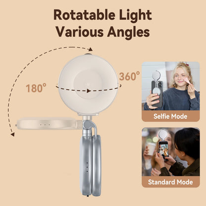 Magnetic selfie light