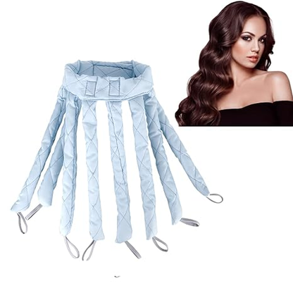 Heatless hair curling band