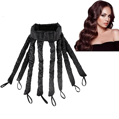 Heatless hair curling band