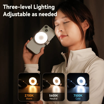 Magnetic selfie light