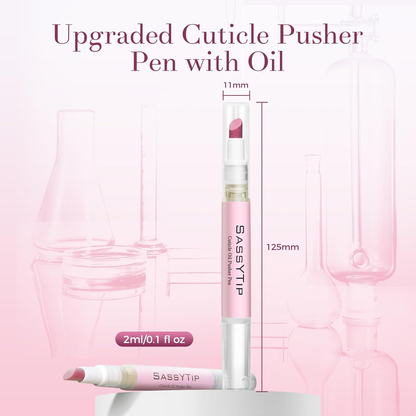 Cuticle pusher & Oil pen