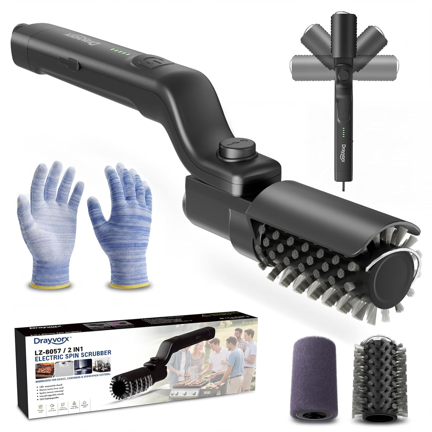 Electric Grill cleaning brush