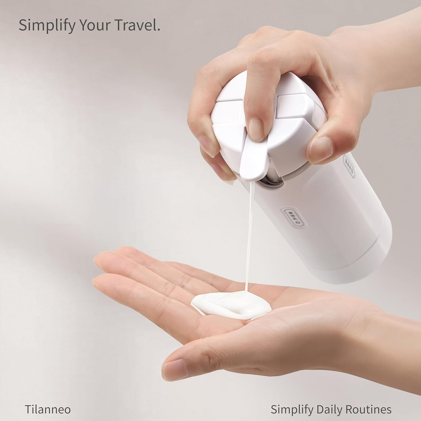 TravelFlow™ 4-in-1 TSA Liquid Dispenser