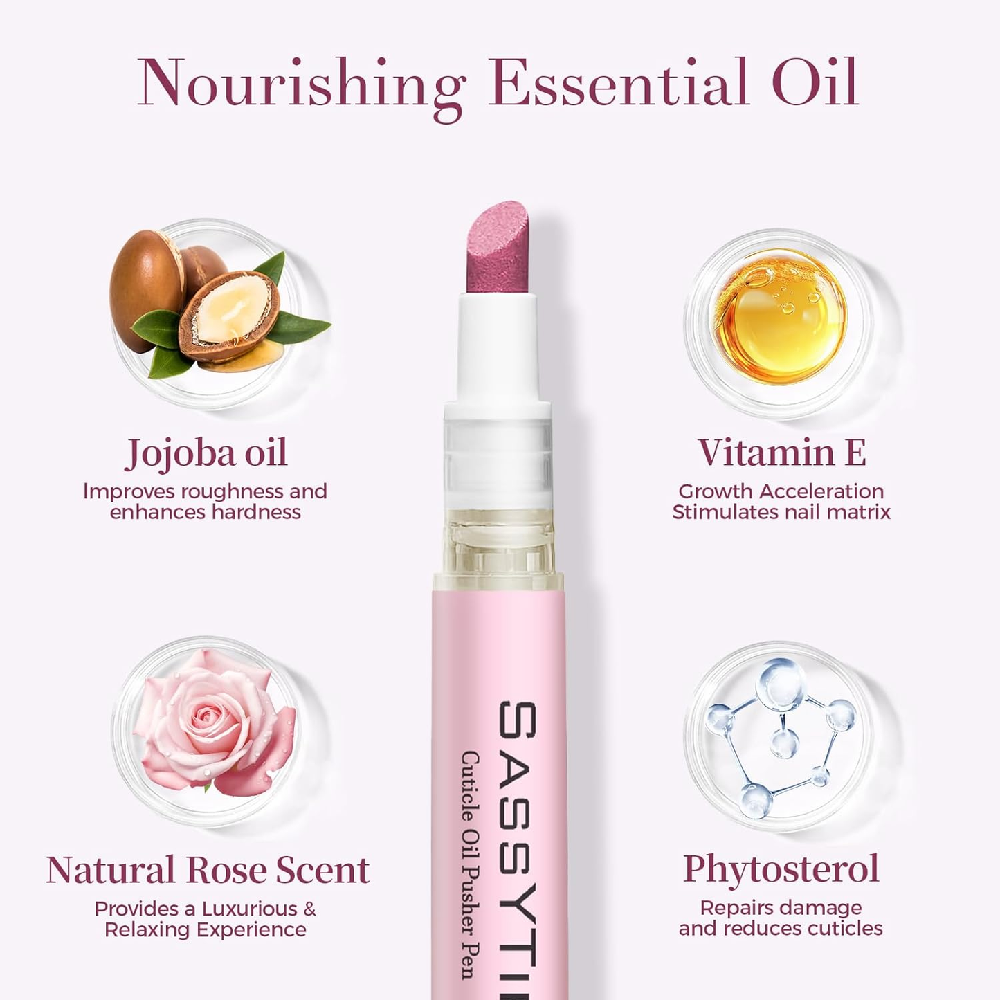 Cuticle pusher & Oil pen