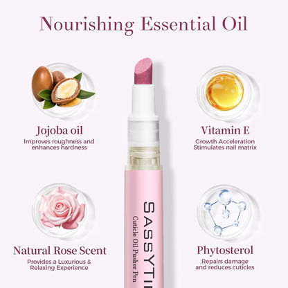 Cuticle pusher & Oil pen