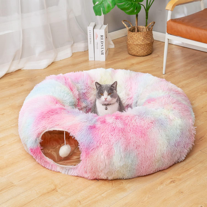 Cat tunnel bed- christmas tree decoration