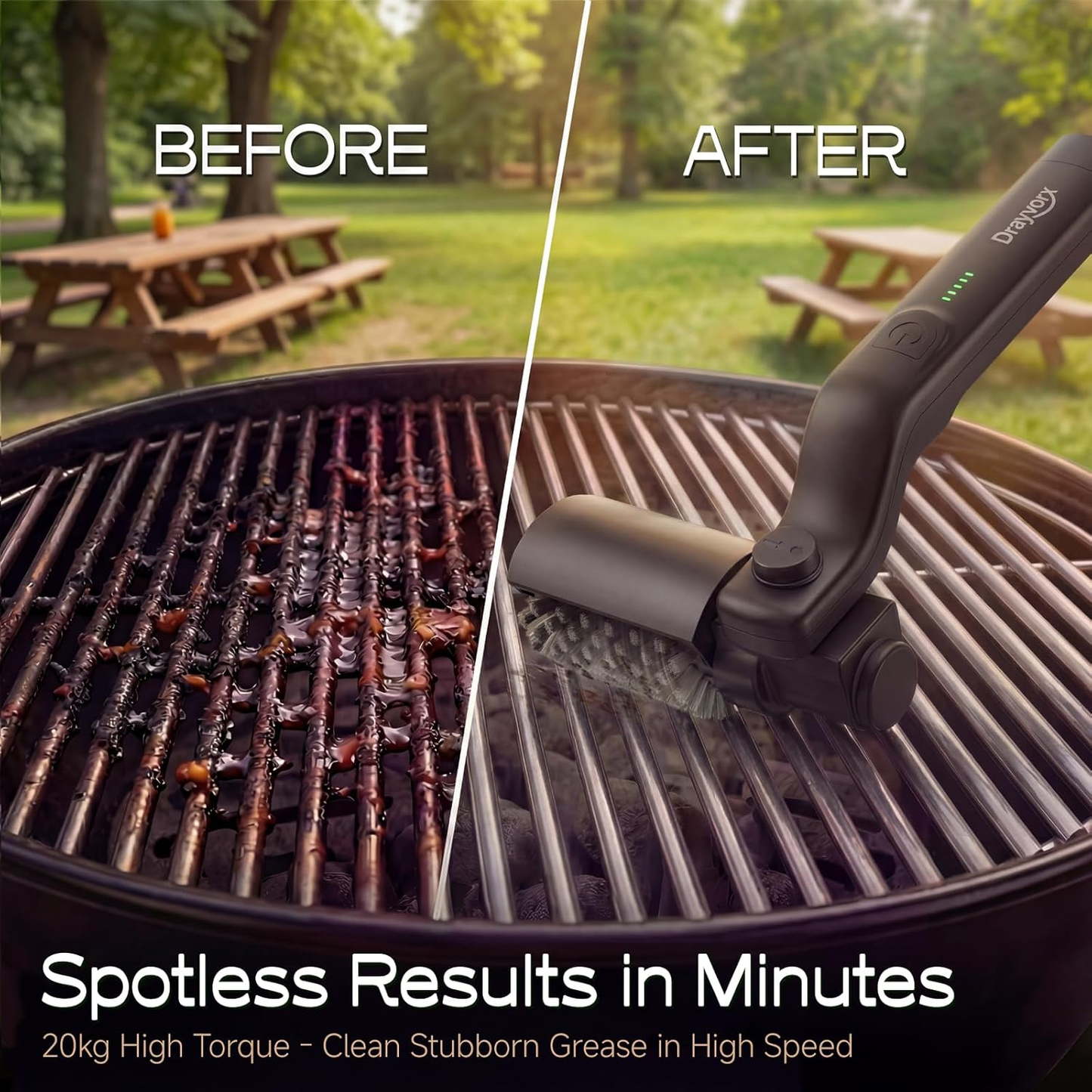 Electric Grill cleaning brush