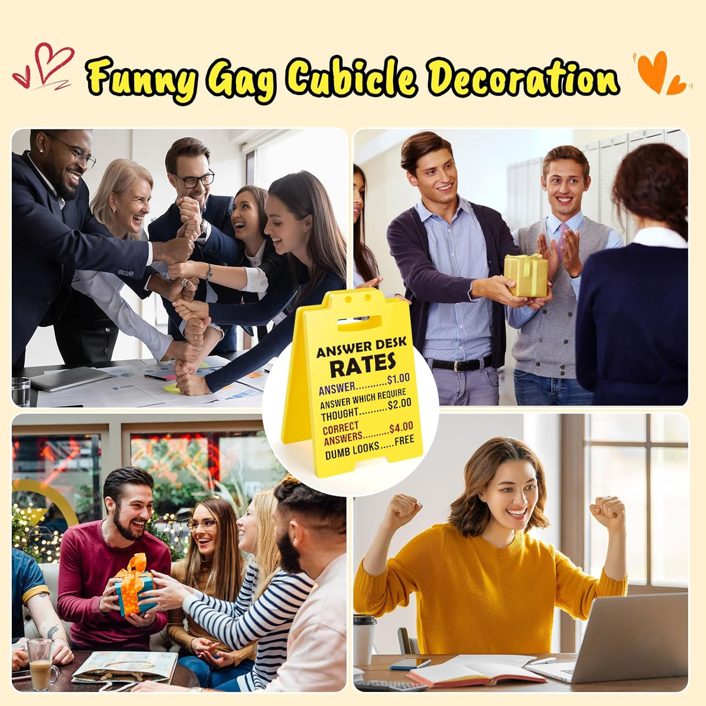 Funny Desk Mood Sign