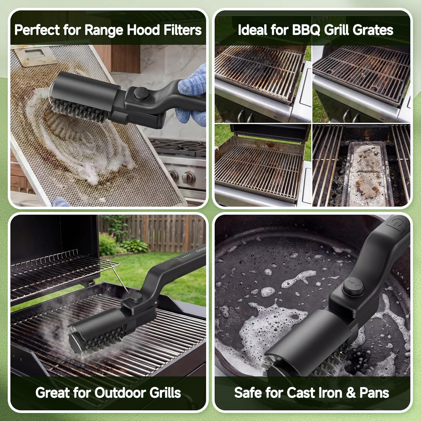 Electric Grill cleaning brush