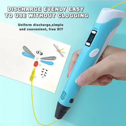 3-D pen DIY toy for girls and boys, christmas gift