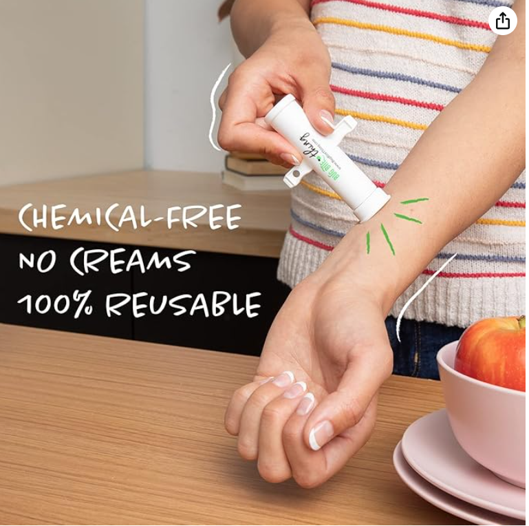 BUG BITE  Suction Tool - Bug Bites and Bee/Wasp Stings, Natural Insect Bite Relief, Chemical Free