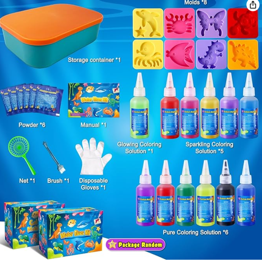 Magic water toy kit