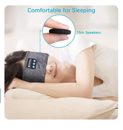 Sleeping band with wireless ear phones