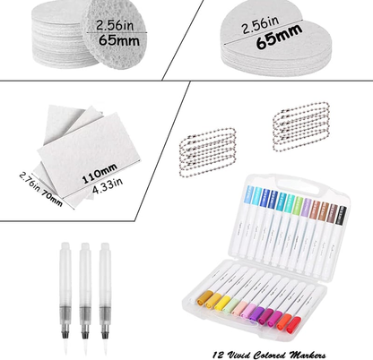 Magic 3D Foam Texture Painting Kit 🎨✨-😃 Great Summer Activity Idea!