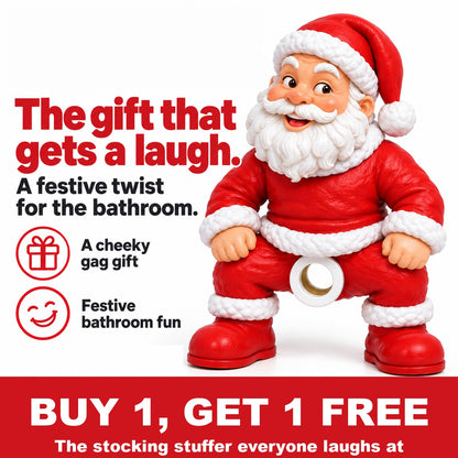 Santa Butt Toothpaste Topper